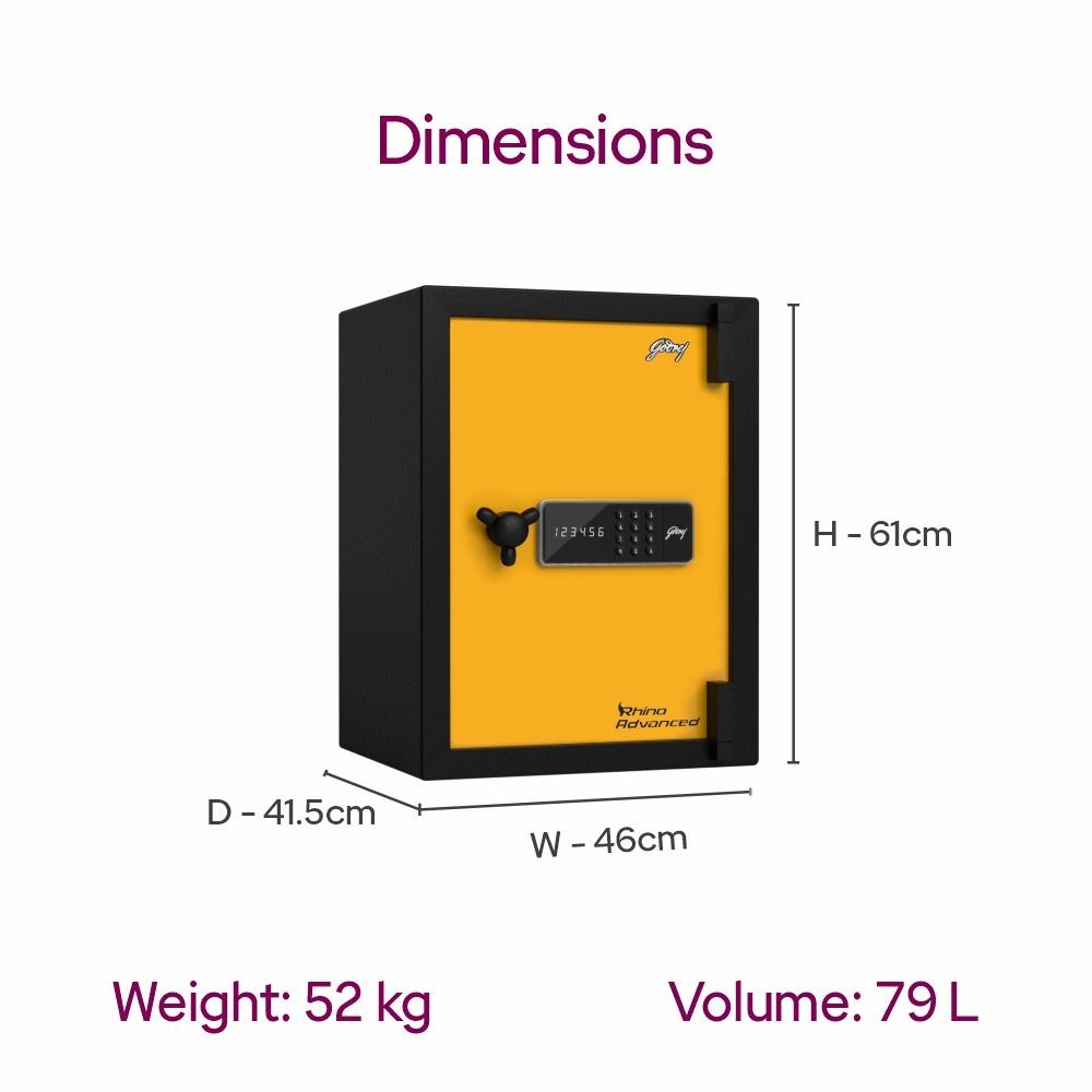 RHINO Advanced (Digi) - Premium Godrej Safe